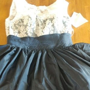 Navy bridesmaid or homecoming dress